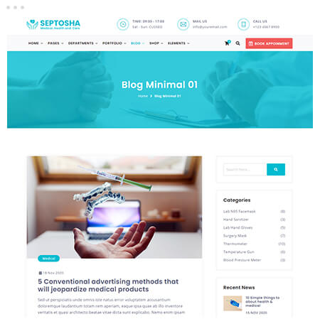 Medical Health Care Template